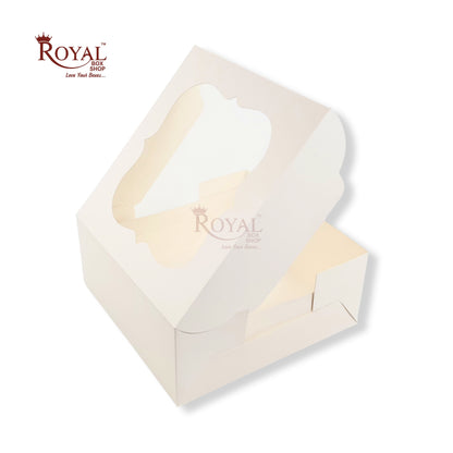 Cake Box With Window - Size 12"x12"x5"
