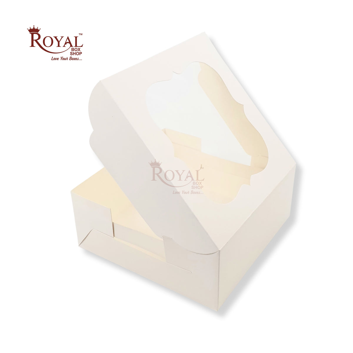 Cake Box With Window - Size 12"x12"x5"
